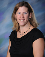 Year book portrait photo of Mrs. Wallace
