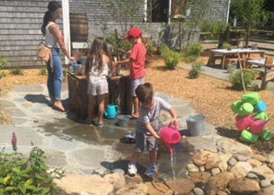 Charlie's Nature Play Family Near Water