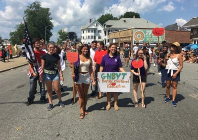walking parade