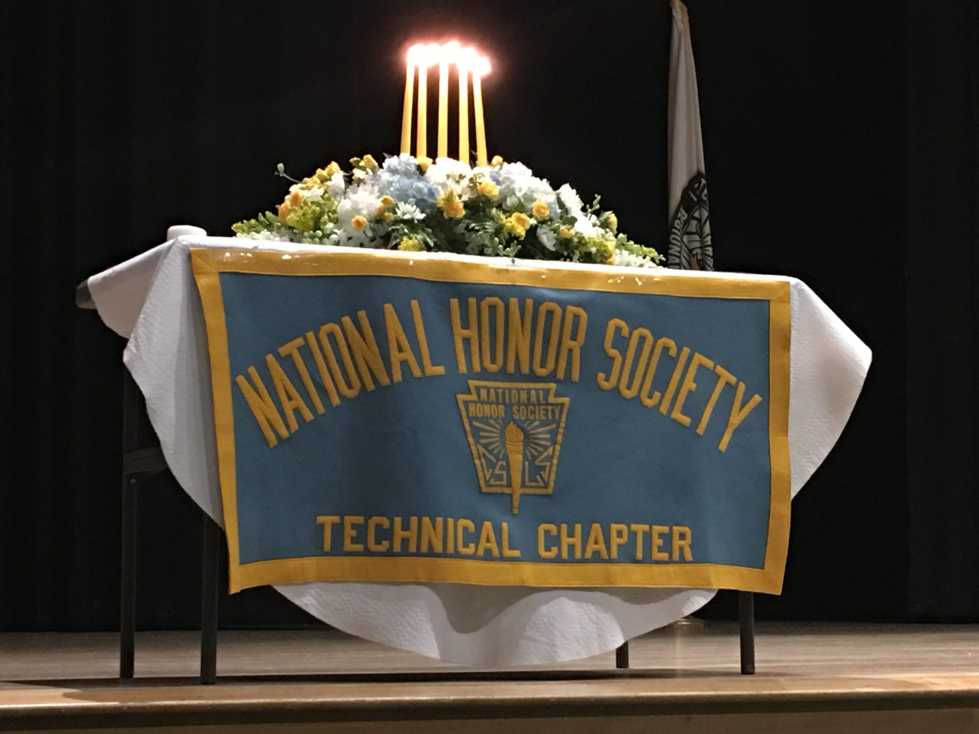 national honor society table