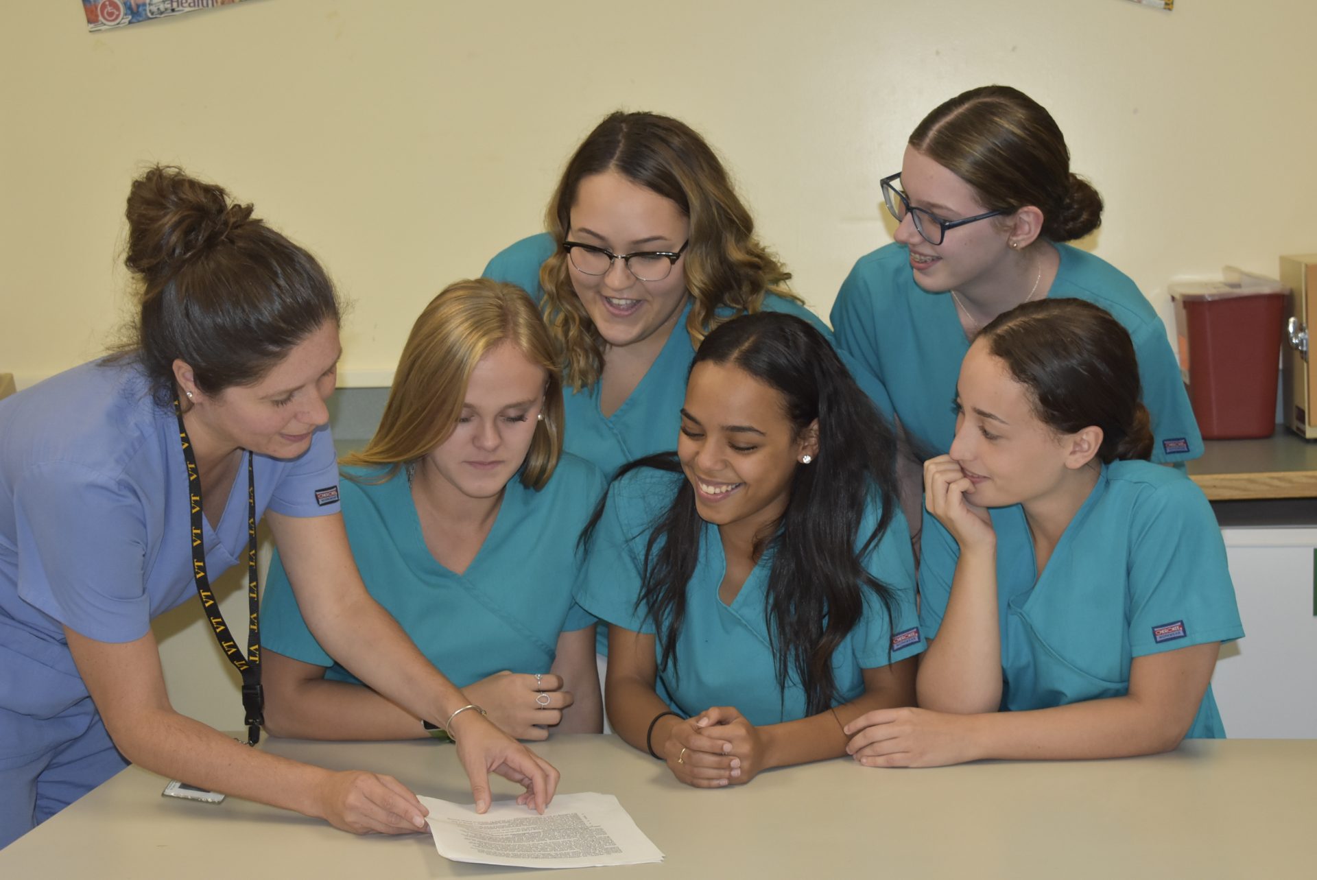 Medical Assisting Medical Assisting teacher teaching students