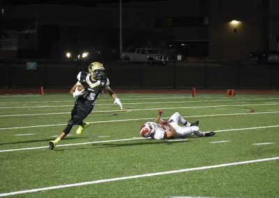 voc number 18 trying to run away from player