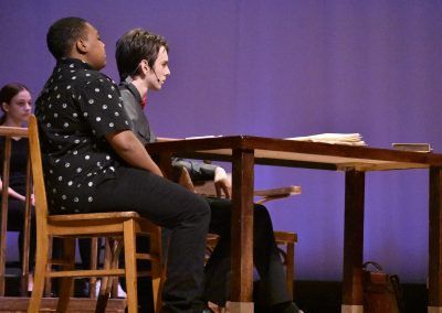 (Ryan and Johnna) VTTC Actors on Stage (side view)