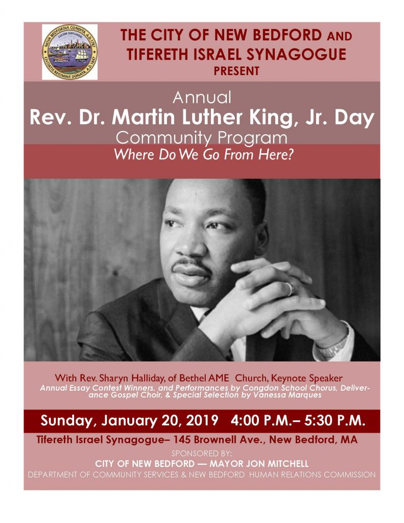 MLK flyer for Jan. 20