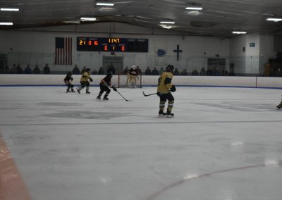 opponent with puck