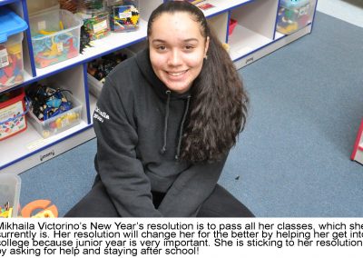 Mikhaila Victorinos New Years Resolution