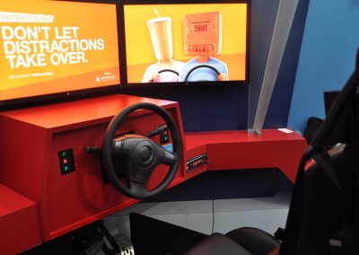 Distractology driver's seat