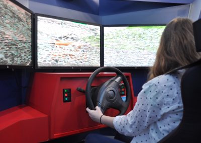 Student crashing in Distractology simulation