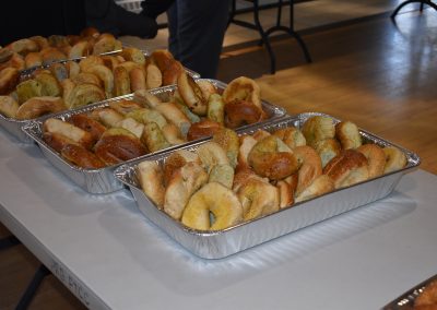 Breakfast Provided At Polar Plunge - Bagels