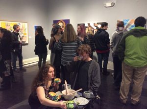 Teen Artist Internship exhibit