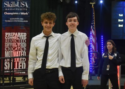 two gnb voc tech students that competed in the skills usa
