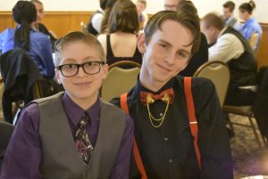 Friends smiling