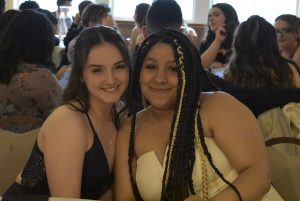 Friends smiling