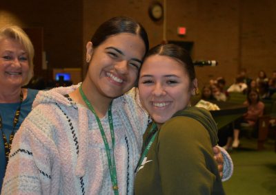 Renaissance Awards Two students smiling