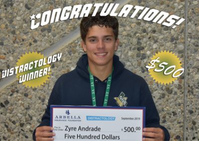 Distractology Winner (Zyre Andrade)