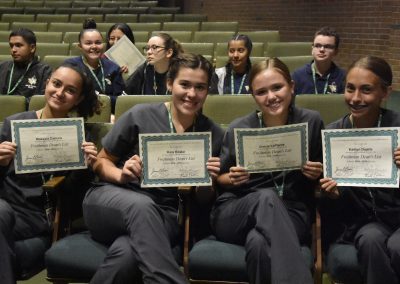 Dental Assisting Smile with Awards