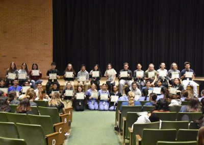 Students with Trade Excellence Award