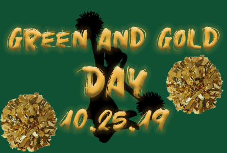 Feature image for green and gold day