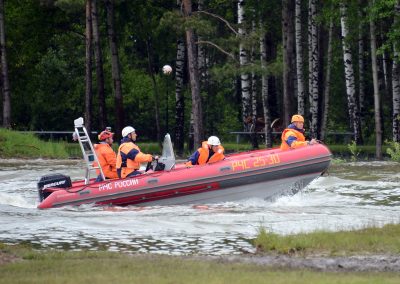 rescue motor boat