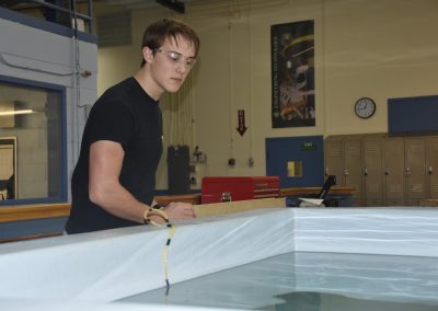 jack looking into the pool