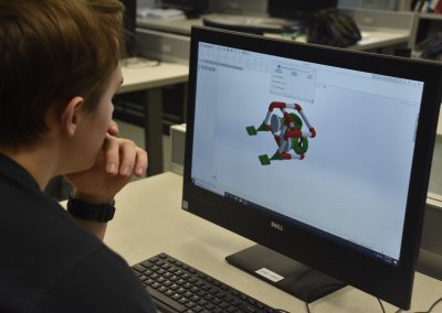 jack looking at computer screen