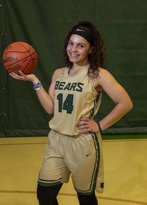 KS Girl Basket Ball Player Posing