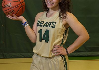 KS Girl Basket Ball Player Posing