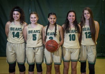 Senior Girls Basket Ball Group Photo
