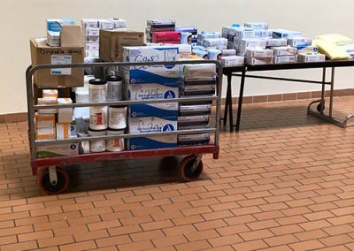 NBVT actsofkindess During Corona Virus More Medical Supplies the School is Donating