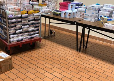 GNBVT actsofkindess During Corona Virus Medical Supplies the School is Donating