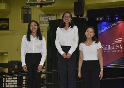 Three SkillsUSA Student Winners