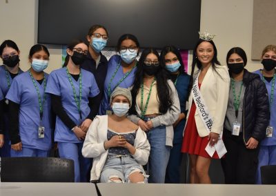 Medical Students on day of kindness