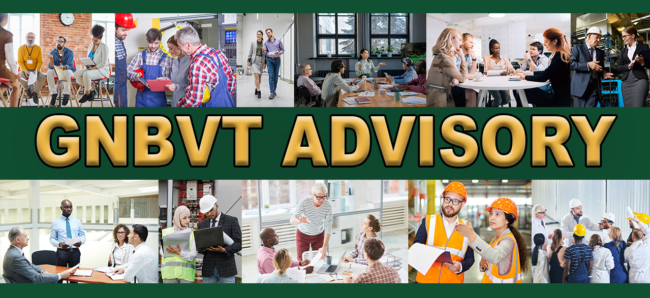 the Title for the main page of the GNBVT Advisory