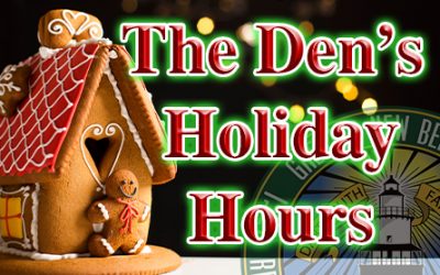 The Den’s holiday hours