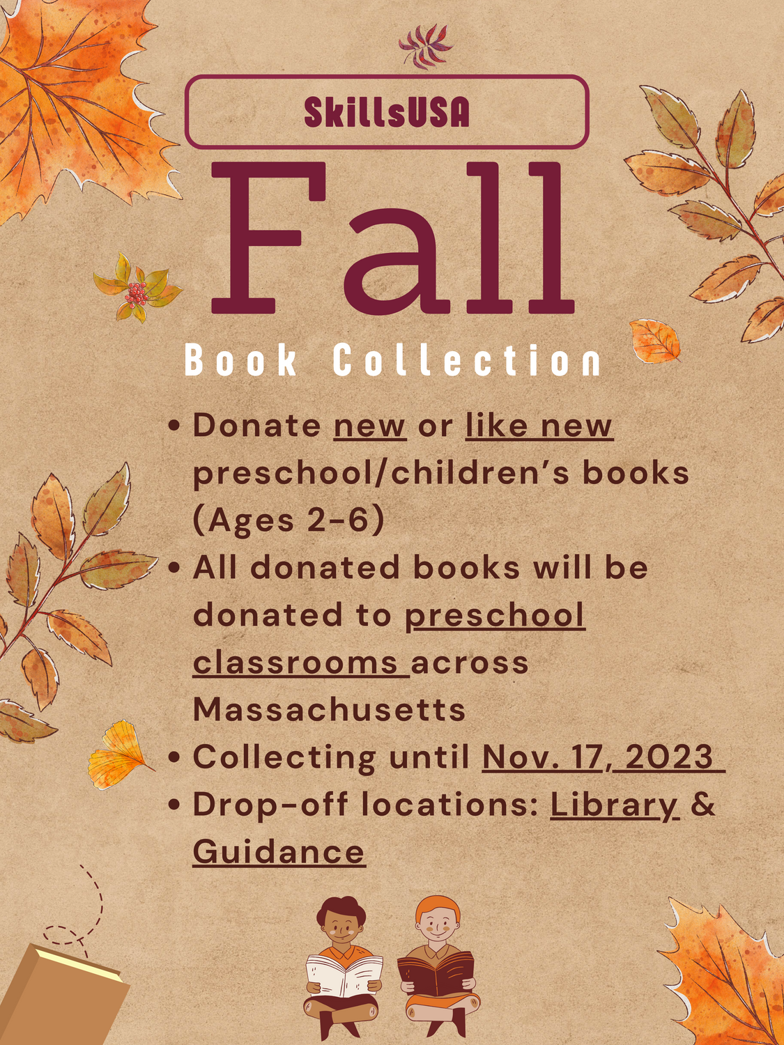 Fall Book Collection included in the article are the guidelines. 