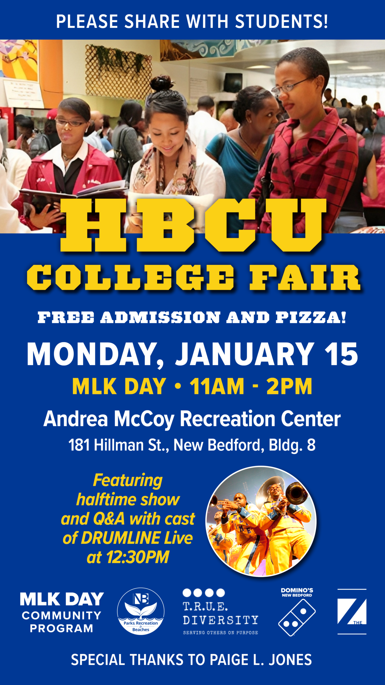 HBCU College Fair Greater New Bedford Regional Vocational Technical