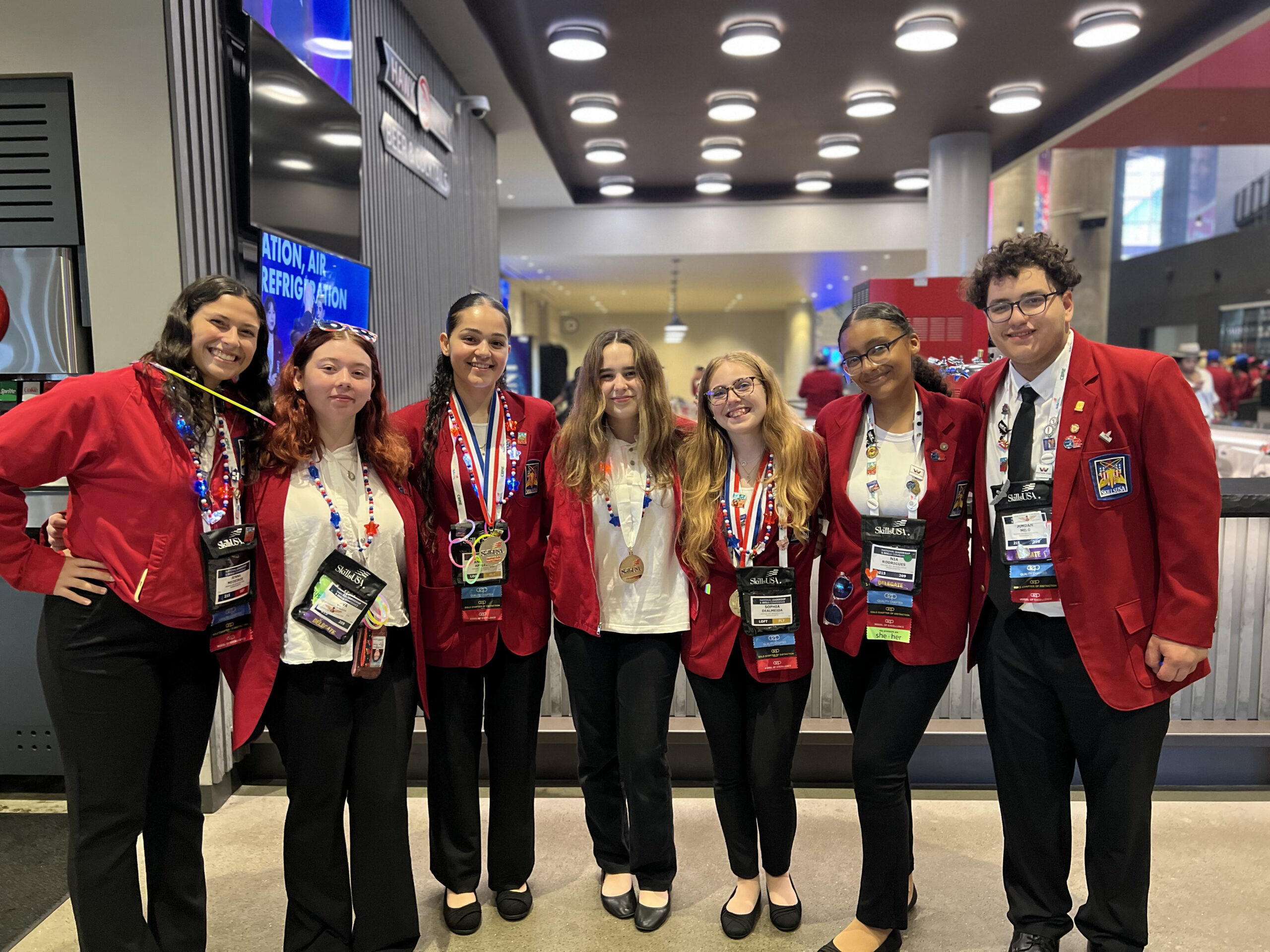 Photo of GNBVT's Skills USA students