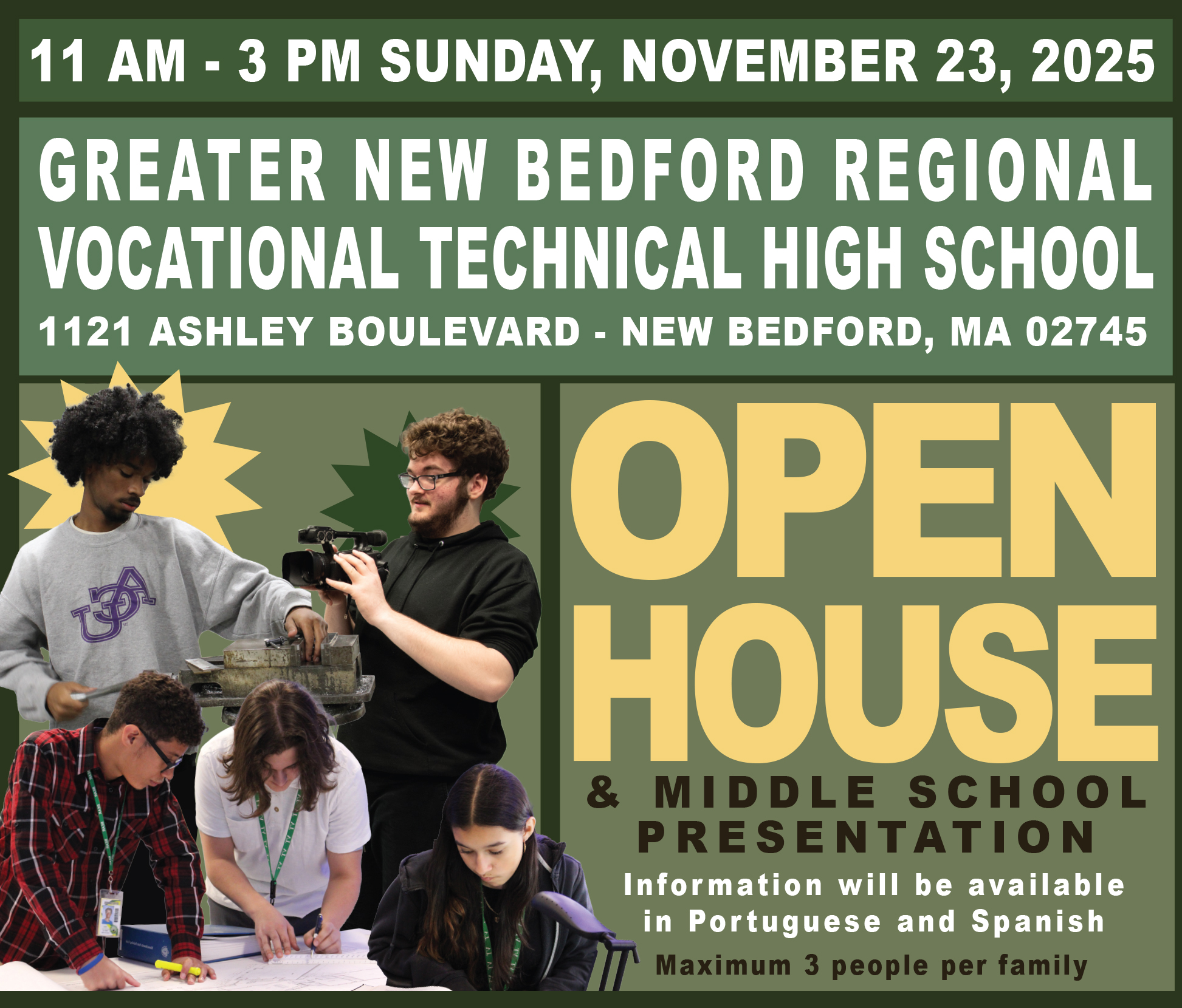 Open House Postcard